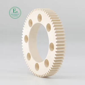 OEM PEEK GF30 CA30 ผู้ผลิตเกียร์พลาสติก ชิ้นส่วนฉีดพลาสติก CNC แบบกําหนดเองวิศวกรรม Peek เกียร์ความแม่นยํา - Product Image 2