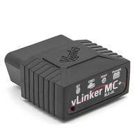 Lecteur de code OBD2 II Vgate VLINKER MC+ BLE4.0 2.2V ELM327 BT4.0, outil de diagnostic pour iOS et Android