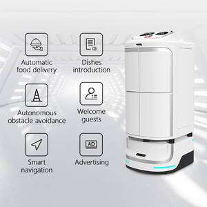 <span class=keywords><strong>Robot</strong></span> de livraison de nourriture d'hôtel, <span class=keywords><strong>robot</strong></span> de livraison express, <span class=keywords><strong>robot</strong></span> de service d'ascenseur intelligent programmable - Product Image 2