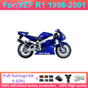 Nuevo Kit Completo de Carenado para Motocicleta ABS, Compatible con YZF1000 YZF-R1 R1 1998-2001, Carenados de Carrocería, Kits de Carrocería de Plástico YZF-R1 1998 - Product Image 4