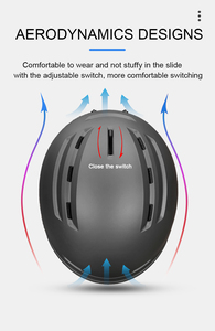 Hot Sales CE Certified Professional Ski Helmet Breathable Winter Sport Adult <strong>Snow</strong> <strong>Helm</strong> with OEM ODM Logo for Skiing - Product Image 3