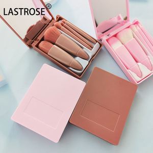 Meilleur ensemble de pinceaux de maquillage économique 5 pièces avec organiseur, pinceaux de maquillage moelleux de haute qualité pour filles - Product Image 2