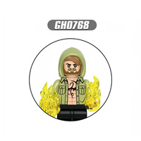 G0197 G0198 Figuras de Acción Estilo Héroe, Juego de Bloques de Construcción Compatibles con las Principales Marcas, Figuras de Ladrillos Encajables, Juguete de Plástico