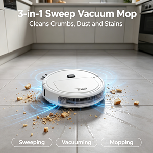Nettoyeur <span class=keywords><strong>vapeur</strong></span> pour cuisine 3 en 1, rechargeable par USB, sans fil, aspiration 900 Pa, 1200 mAh, 50 minutes d'autonomie, noir et blanc - Product Image 3
