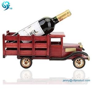 Porta Botellas de Vino de Madera con Forma de Camión, Personalizable al por Mayor - Product Image 3