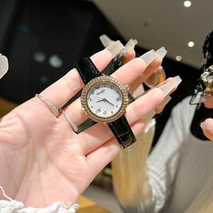 Nuevo Reloj de Mujer <span class=keywords><strong>Masha</strong></span> Fei, de Cuarzo, Acrílico, Ecológico, Resistente al Agua 30M, con Cierre de Mariposa, Diseño Simple con Pedrería - Product Image 1