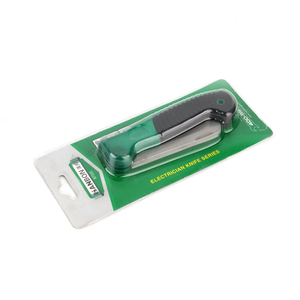 Cuchillo de Bolsillo 87101 para Electricista con Mango de Goma para Cortar Cables y Terminales de Red - Product Image 6