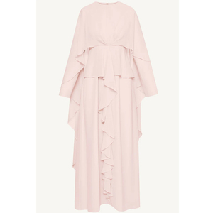 थोक 2024 नई फीमी लक्जरी वस्त्र इस्लेमिक कपड़े नए फैशन डुबाई अबाया महिला मुस्लिम पोशाक कस्टम लिनन बंद - Product Image 4