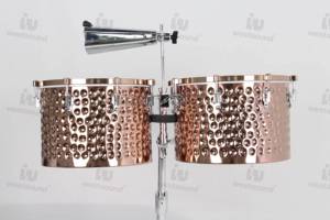 Customizable New Style Metal <strong>Timbales</strong> <strong>LP</strong> Cowbell Hand-Drilled with Colorful Height Drum Product - Product Image 3