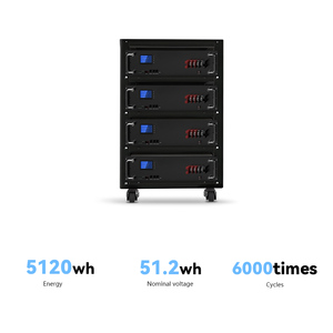 Swell BU05S 100AH Rack Litio Solar Lifepo4 Paquete de batería 5120Wh Módulo 51,2 V Sistema de almacenamiento de energía para el hogar IP65 Protección CAN - Product Image 2