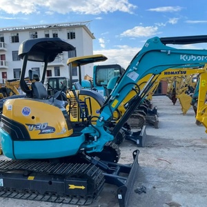 Excavatrice Kubota d'occasion 90% neuve, modèle U30 de 3 tonnes, mini-excavatrice sur chenilles d'origine à vendre - Product Image 1