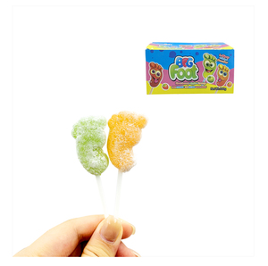 <span class=keywords><strong>Poudre</strong></span> de fruit aigre <span class=keywords><strong>sucette</strong></span> halal en forme de <span class=keywords><strong>pied</strong></span> bonbon <span class=keywords><strong>sucette</strong></span> gros <span class=keywords><strong>pied</strong></span> coloré bonbon <span class=keywords><strong>sucette</strong></span> personnalisé - Product Image 6