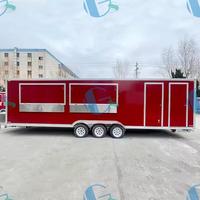 Offre Spéciale remorque de restauration rapide mobile avec équipement de cuisine complet pour hot-dogs café autres boissons camion de restauration mobile de qualité supérieure