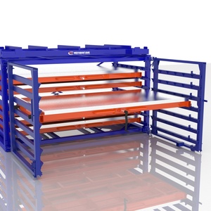 El Estante de Almacenamiento de Chapa Metálica se Utiliza para Almacenar Materiales Metálicos, Como Acero, Acero Inoxidable, Placas Galvanizadas y Placas de Hierro. - Product Image 2