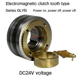 DLY5I सीरीज हाई टॉर्क इलेक्ट्रोमैग्नेटिक क्लच DC24V टियांजिन जियुआन मैन्युफैक्चरिंग स्पॉट को डिजाइन किया जा सकता है