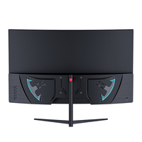 Monitor Curvo para Juegos de 27 Pulgadas, 144Hz, 1080p, VA, Contraste 1000:1, Brillo 300 cd/m², Tiempo de Respuesta de 5ms, para Esports y PC de Escritorio