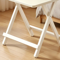 Table à manger moderne extensible et pliable en bois avec pieds en métal durables - Design carré portable pour petits appartements