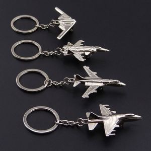 High Quality 3D Metal Model Airplane Aircraft <b>Key</b> <b>Chains</b> for Women Men Charm Pendants Car Keyring Keychain Jewelry Creative Gift - Product Image 1