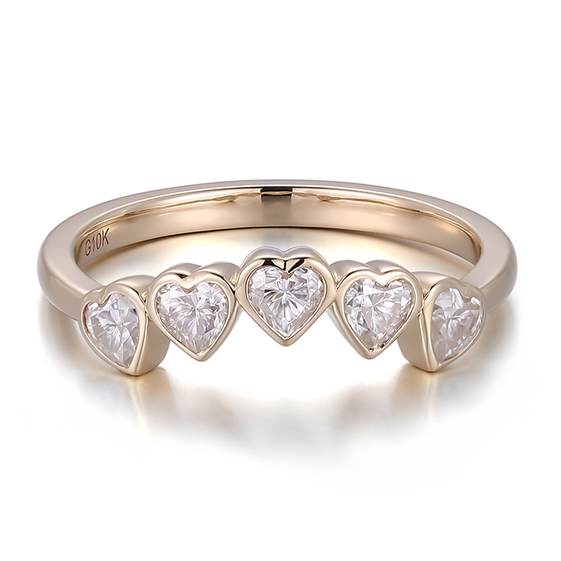 แหวนเพชรแล็บทองแท้ 14k