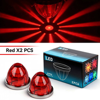 Feu de position latéral LED en plastique ABS, installation facile, étanche IP67, résistant à la poussière, DC 10-30V, style moderne/industriel