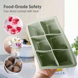 BPA FREE Silicone <span class=keywords><strong>Ice</strong></span> <span class=keywords><strong>Cube</strong></span> Khay Kích Thước Lớn Stackable Linh Hoạt Silicone <span class=keywords><strong>Ice</strong></span> <span class=keywords><strong>Cube</strong></span> Khuôn Mẫu Với Rò Rỉ Bằng Chứng Có Thể Tháo Rời Nắp - Product Image 6