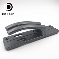 Porte coulissante en aluminium, 1 pièce, accessoires de fenêtres, poignée et serrure