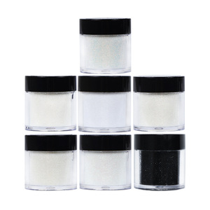 Poudre de <span class=keywords><strong>Sucre</strong></span> Scintillante Blanche en Gros de Haute Qualité 10ML/boîte Accessoires pour Ongles pour Salon de Manucure et DIY - Product Image 5
