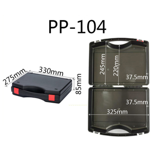 กล่องเครื่องมือพลาสติก DF OEM/ODM PP-104 ขนาด 5.97 ลิตร 7 ลิตร 9 ลิตร กล่องจัดระเบียบ น้ำหนัก 580 กรัม/บริการปรับแต่งตามความต้องการ ขนาดหลากหลาย คอลเลคชั่น - Product Image 1