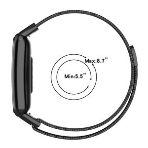 Correa magnética con cierre de metal para <span class=keywords><strong>OPPO</strong></span> <span class=keywords><strong>Watch</strong></span> <span class=keywords><strong>Free</strong></span>, repuesto de pulsera de acero inoxidable. - Product Image 1