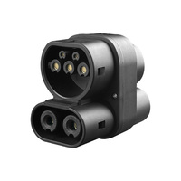 Amppal DC AC - Convertidor de Corriente para Vehículos Eléctricos, 250A, Impermeable, con Control de Temperatura