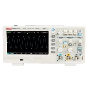UNI-T UTD2102CEX+ ออสซิลโลสโคปแบบดิจิตอล 100mHz 2 ช่องสัญญาณ ออสซิลโลสโคปแบบพกพาสำหรับยานยนต์ USB 7 นิ้ว TFT LCD 1GSa/S UT - Product Image 1