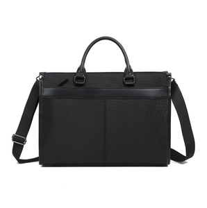 Maletín para Portátil de Nailon Impermeable de 15.6 Pulgadas, Bolsa para Documentos, Bolso de Mano Ligero para el Trabajo y Viajes - Product Image 1