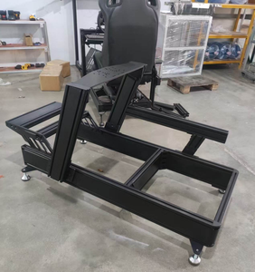 Cockpit de simulation de course automobile en aluminium plat personnalisé 40160, compatible avec mouvements complets, avec support d'écran pour jeux de simulation F1, GT, <span class=keywords><strong>Drift</strong></span> - Product Image 4
