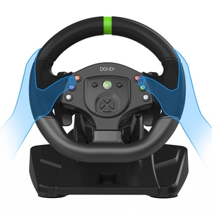 Controller di guida a 180 gradi gioco volante volante <span class=keywords><strong>Plug</strong></span> <span class=keywords><strong>Play</strong></span> con pedale per PS4/PS3/Nintendo Switch/PC Windows/Android - Product Image 5