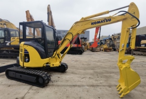 Miniexcavadora Komatsu PC35MR usada a buen precio, excavadora hidráulica pequeña de 3.5 toneladas de Japón para construcción - Product Image 5