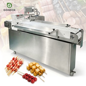 Máquina para Hacer Brochetas de Carne de Res y Cerdo, Mini Asador Automático para Shish <span class=keywords><strong>Kebab</strong></span> y Satay, para Tiendas de Comida - Product Image 1