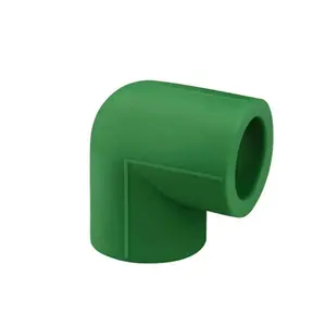 REHOME factory plumbing hardware plumbing materials PPR POLYPROPYLENE 90 degree 20mm elbow