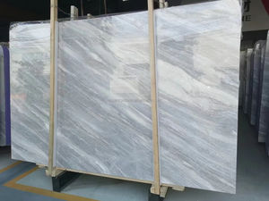 Marbre bleu d'Élé<span class=keywords><strong>a</strong></span>, Grèce, naturel, luxueux, moderne, poli, dalles murales et de sol, veines blanches et grises, décoration intérieure, salle à manger - Product Image 6