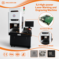 Machine de marquage et de gravure laser haute puissance SJ 2.5D CE FDA, graveur laser à fibre pour métal, acier, bijoux, gravure industrielle
