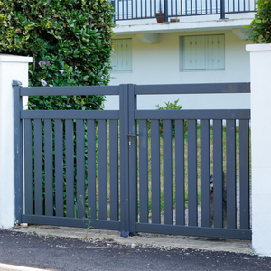 Nhà Máy Trực Tiếp Cung Cấp Chất Lượng Cao Nhôm Hàng Rào Cổng Ngoài Trời Vườn Hàng Rào Thực Tế Trang Trí Hình Ống Kim Loại Hàng Rào - Product Image 4