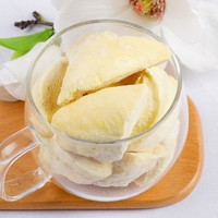 Chips de durian sucrées lyophilisées en vrac GT, prêtes à manger, en sachets