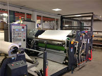 Machine de stratification de revêtement thermofusible pour la ligne de production d'étiquettes de papier thermique machine d'application de colle d'autocollant adhésif thermofusible