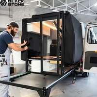 Module de lit convertible multifonction portable pour camping-car, économique, pour l'aménagement de van