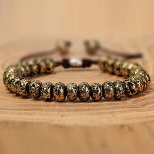 <span class=keywords><strong>Bracelet</strong></span> ajustable en cristal de guérison Vente en gros Énergie semi-précieuse <span class=keywords><strong>Huile</strong></span> <span class=keywords><strong>essentielle</strong></span> <span class=keywords><strong>Pierre</strong></span> de lave <span class=keywords><strong>Bracelet</strong></span> pour hommes Bijoux - Product Image 3