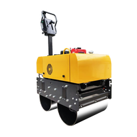 Rouleau Compacteur Vibratoire à Bas Prix 1, 2 et 3 Tonnes – Mini-Compacteur Routier Autoporté pour Asphalte