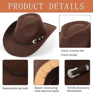 Chapeaux de <span class=keywords><strong>Cowboy</strong></span> Cosplay personnalisés pour enfants Western 2024, à large bord, pour fête, haute qualité, bon marché, <span class=keywords><strong>chapeau</strong></span> de <span class=keywords><strong>Cowboy</strong></span> - Product Image 4
