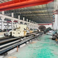 Tour horizontal manuel d'occasion Shandong CW61200H robuste, portée maximale 2000 mm, 380 V, 4 porte-outils, broche MT6