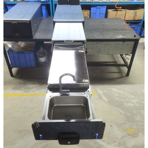 Cocina Universal para Camionetas 2026 de Nuevo Diseño con Expansión de Almacenamiento, Estufas, Fregadero y Cajón de Cocina para Campismo 4x4 - Product Image 2