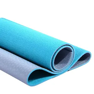 Коврик для йоги havlu из ПВХ, двухцветный, с рисунком мандалы