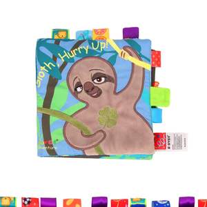 Bébé Animal Broderie Éducation Précoce <span class=keywords><strong>Livre</strong></span> En Tissu En Trois Dimensions Bébé <span class=keywords><strong>Livre</strong></span> En Tissu Ne Peut Pas Déchirer Le <span class=keywords><strong>Livre</strong></span> - Product Image 3